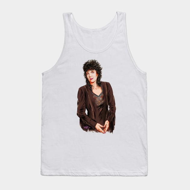 Holly Dunn - An illustration by Paul Cemmick Tank Top by PLAYDIGITAL2020